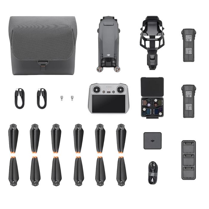 DJI Mavic 3 Pro Fly More Combo Aerial Videography Drone